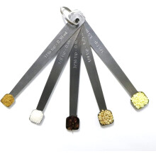 Messlöffel-Set, 5-teilig: 1/3 TL, 1/4 TL, 3/16 TL, 1/8 TL, 1/16 TL – Mini-Löffel zum Backen, für trockene und flüssige Zutaten, passend für
