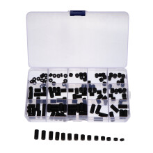 Nylon ringen, isolerende afstandhouders voor paalafdichting, huishoudelijke apparaten, kunststof, 140 stuks