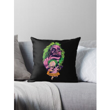 Nieuwe BeetleJuice sierkussenhoezen voor de bank, 16x16 inch, dubbelzijdig.