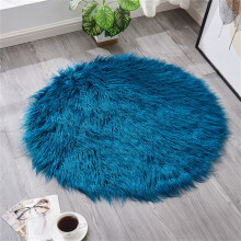 Winysin4Colors Ronde Vloerkleden Shaggy Vloerkleed Eetkamer Slaapkamer