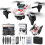 Leodye Drone χωρίς ψήκτρες με κινητήρα και κάμερες 1080P, αντίσταση στον άνεμο, 7