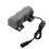 Δονητικός κινητήρας DC12V/24V με ρυθμιστή 3800RPM διπλός εκκεντρικός δονητικός 2