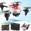 Leodye Drone χωρίς ψήκτρες με κινητήρα και κάμερες 1080P, αντίσταση στον άνεμο, 2