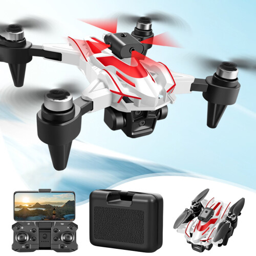 Leodye Drone χωρίς ψήκτρες με κινητήρα και κάμερες 1080P, αντίσταση στον άνεμο, 1