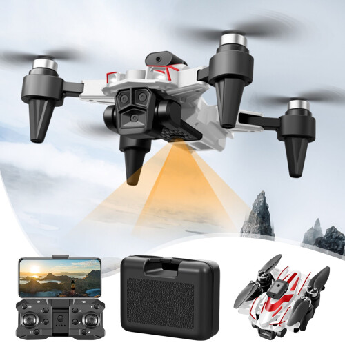 Leodye Drone χωρίς ψήκτρες με κινητήρα και κάμερες 1080P, αντίσταση στον άνεμο, 2