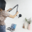 Adjustable Bracket Wall Mounted Microphone Support Fixed Base Punching Holes Universal Microphone and Light Holder 5