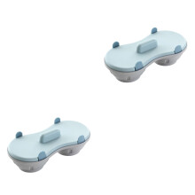 2 Pc Egg Cooker Steamer Microwave Accessories Mini