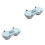 2 Pc Egg Cooker Steamer Microwave Accessories Mini 1