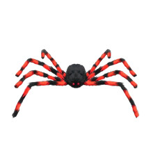 35palcové/3stopé halloweenské pavoučí dekorace, černobílý obří halloweenský pavouk, strašidelný chlupatý pavouk pro halloweenské