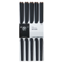 Palillos antideslizantes Hariumiu, 5 pares, de fibra de vidrio, resistentes al calor, antideslizantes, aptos para alimentos y lavavajillas.