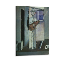 Reproduction de Salvador Dali : Pierrot jouant de la guitare, tableau sur toile, 20 x 30 cm (8 x 12 pouces), affiche décorative moderne idéale