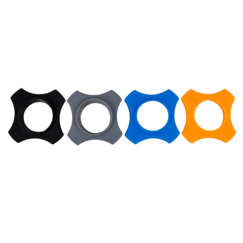 JUNTEX4PCS Αδιάβροχο Ασύρματο Μικρόφωνο Χειρός Προστασίας Δακτυλίων Σιλικόνης 2