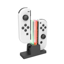 Base di ricarica sostitutiva per Joycon modello OLED, compatibile con Nintendo Switch, facile da usare con indicatore luminoso. Caricabatterie per