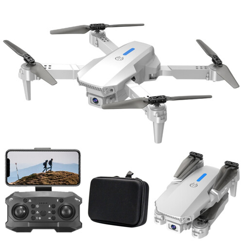 mtvxesu Drone με κάμερα FPV HD 1080P, διατήρηση ύψους, λειτουργία Headless, ρύθμιση ταχύτητας, 2