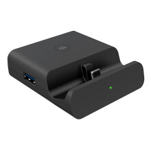 Docking station per la ricarica, adattatore per TV Dock4K, set di caricabatterie portatile, accessori per giochi