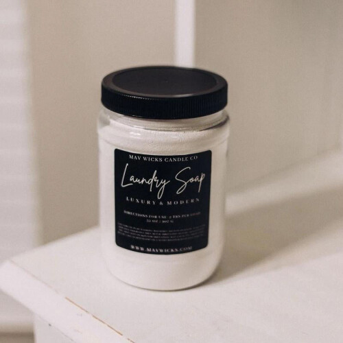 32 oz Luxury Powder Detergent - Clean ingredients