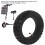 Pneu 255X80 com câmara de ar e pneu externo para patinete elétrico, versão 10X Upgrade, pneu off-road de 10 polegadas. 2