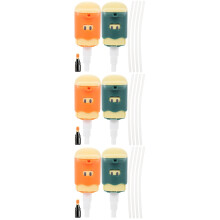 6er-Set Austernsaucenpumpe, Austernsaucen-Quetschflasche, Flaschenspender, Küchenzubehör