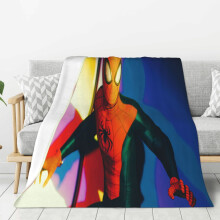 Spider-Man fleece deken, superzachte en knusse plaid, kinderbeddengoed - Superzacht, 102 x 76 cm