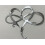 Μεταλλική διακόσμηση τοίχου Pompotops Infinity Heart 25*30CM, Ασημί - Διακόσμηση τοίχου από 1