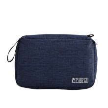 Reismake-uptas, cosmetische tas, toilettas, organizer, hangende opbergtas - donkerblauw