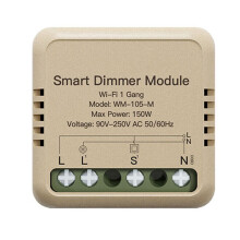 SOFEIYA Interrupteur variateur intelligent Wi-Fi pour maison connectée, module de minuterie avec commande à distance via application, 1GANG