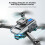 Wamans WiFi FPV Drone με κάμερα HD 1080P, διατήρηση ύψους, πτυσσόμενο τηλεκατευθυνόμενο 4