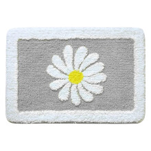 Yonrjhukm Badematte, extra weich und saugfähig aus Mikrofaser, rutschfest, flauschig und flauschig, maschinenwaschbar, für Boden, Badewanne und