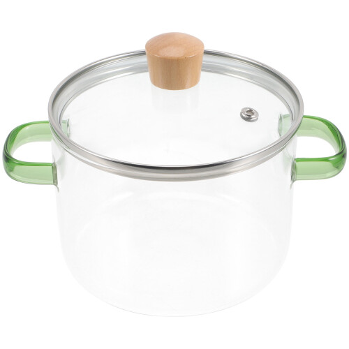 1600 ml Ramen-Glastopf mit Deckel und Griff