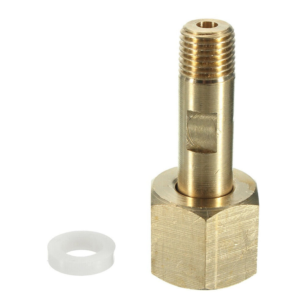 Mosiee Co-2 Co-3 Cga-320 Co2 Carbon Dioxide Regulator Inlet Nut & 2\" Nipple With Washer 9464372777020