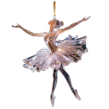 Replio Sprankelende Ballerina Kerstornament 2D/3D Acryl Ballerina Dansornament 3.5 Cadeaus