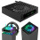 Ανεμιστήρας ψύξης RGB Top3Speed, Ψύξη ελεγχόμενης θερμοκρασίας με θήκες ακουστικών και 1