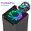 Ανεμιστήρας ψύξης RGB Top3Speed, Ψύξη ελεγχόμενης θερμοκρασίας με θήκες ακουστικών και 7