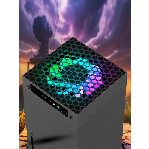 Ανεμιστήρας ψύξης RGB Top3Speed, Ψύξη ελεγχόμενης θερμοκρασίας με θήκες ακουστικών και 2