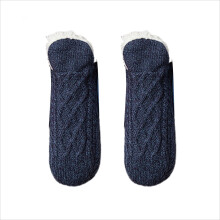 Dikke, warme pantoffelsokken voor dames met antislipzool - Heren- en dameshuissokken, fleece vloersokken, 1 paar