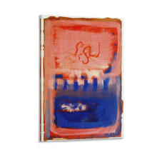Genrebild 1949 Expressionismus von Mark Rothko Kunstwerke Bilddruck Poster Wandkunst Leinwand Geschenk Dekoration Heimposter Dekorativ 12x18 Zoll