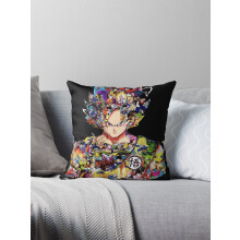 AIVO Dragon Ball Goku -heittotyynynpäälliset, kotelot, tyynynpäällinen, sohva, kaksipuolinen