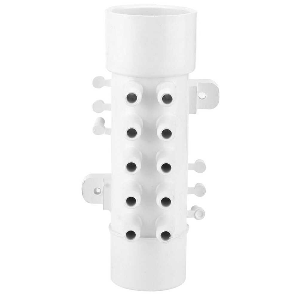 Belissy 1.5In 10Mm 10 Port Pvc Pool Plumbing Manifold Hot Spring Bathtub Swimming Pool Spa Accessories 9464372857340