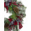 Künstlicher Weihnachtskranz mit Karomuster und Beeren – 61 cm – unbeleuchtet 4