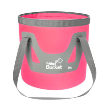 VALSEEL Fournitures de nettoyage Seau à eau pliable portable 20 L, idéal pour la pêche, les voyages, le camping, la randonnée et le lavage