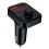 Kabelloser FM-Transmitter mit Bluetooth und Kfz-Ladegerät, schwarz 1