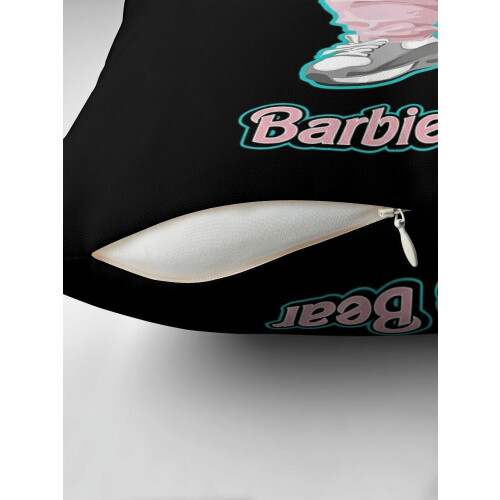 AIVO Lindas e Fofas Capas de Almofada com Urso Barbie para Sofá, Polegadas, Dois Lados 1
