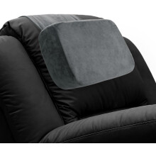 Poduszka zagłówkowa z pianki memory foam, regulowana poduszka pod szyję z miękką pluszową tkaniną, wypełnienie zapewniające wsparcie, do