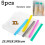 Lot de 5 sacs de congélation hermétiques réutilisables en silicone 1