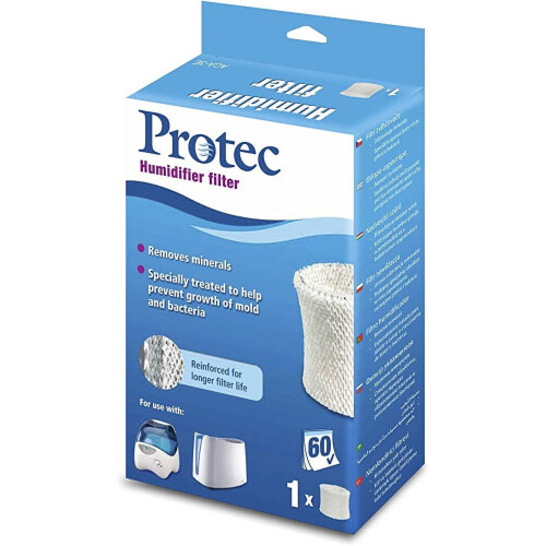 6 Luftfuktarfilter för Protec Kaz Vicks WF2 2