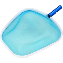 Poollövnät 28,5 cm x 30 cm, finmaskigt poolnät för snabb borttagning av skräp (stång ingår ej)