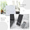 Folder Organizer Envelopes Mail Sorter Countertop Postcard Holder Wall Hanging Acrylic 4