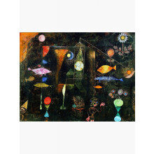 Fish Magic, Paul Klee Décoration d'art moderne sans cadre