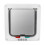 Εσωτερική πόρτα γάτας με κλείδωμα 4 κατευθύνσεων, συμβατή με τοίχο παραθύρου, για 7