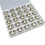 25 Pcs Metal Bobbins for Sewing Machine with Storage Box 1
